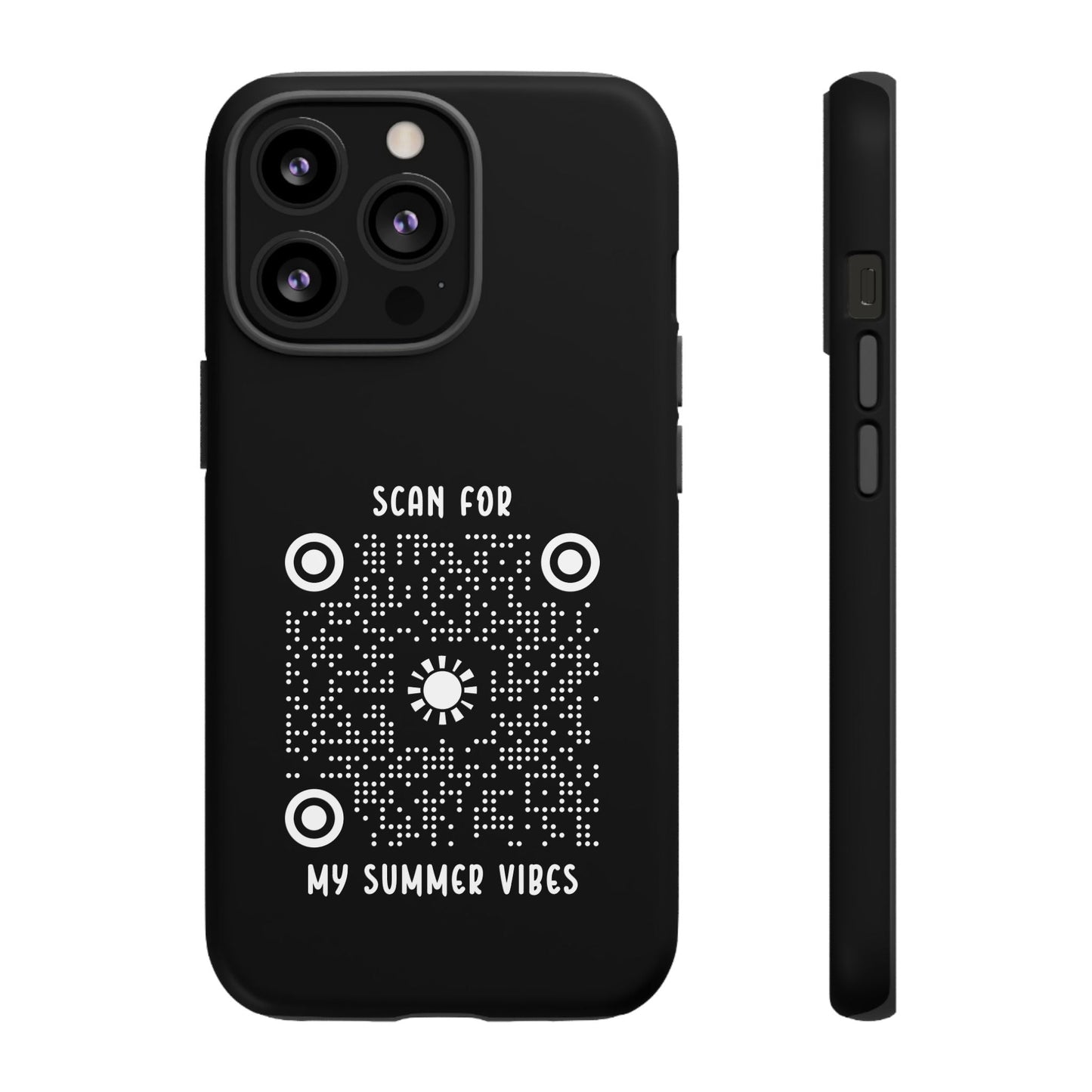 Summer – Tough Case – Black – Scan for My Summer Vibes - QR NATION