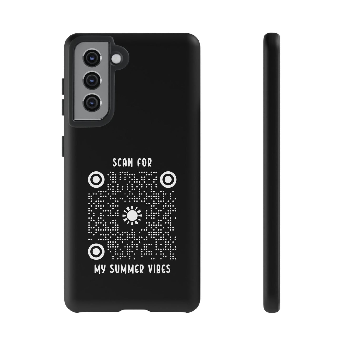 Summer – Tough Case – Black – Scan for My Summer Vibes - QR NATION