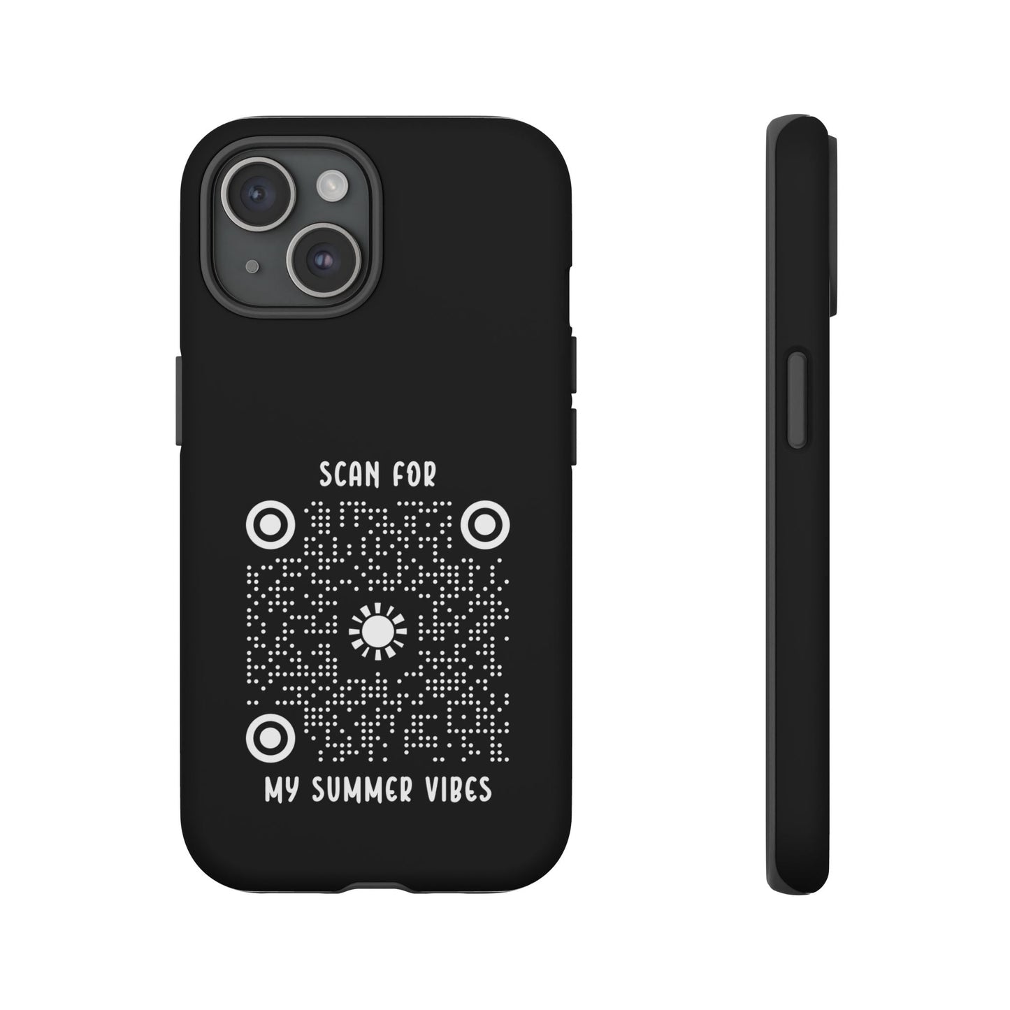 Summer – Tough Case – Black – Scan for My Summer Vibes - QR NATION