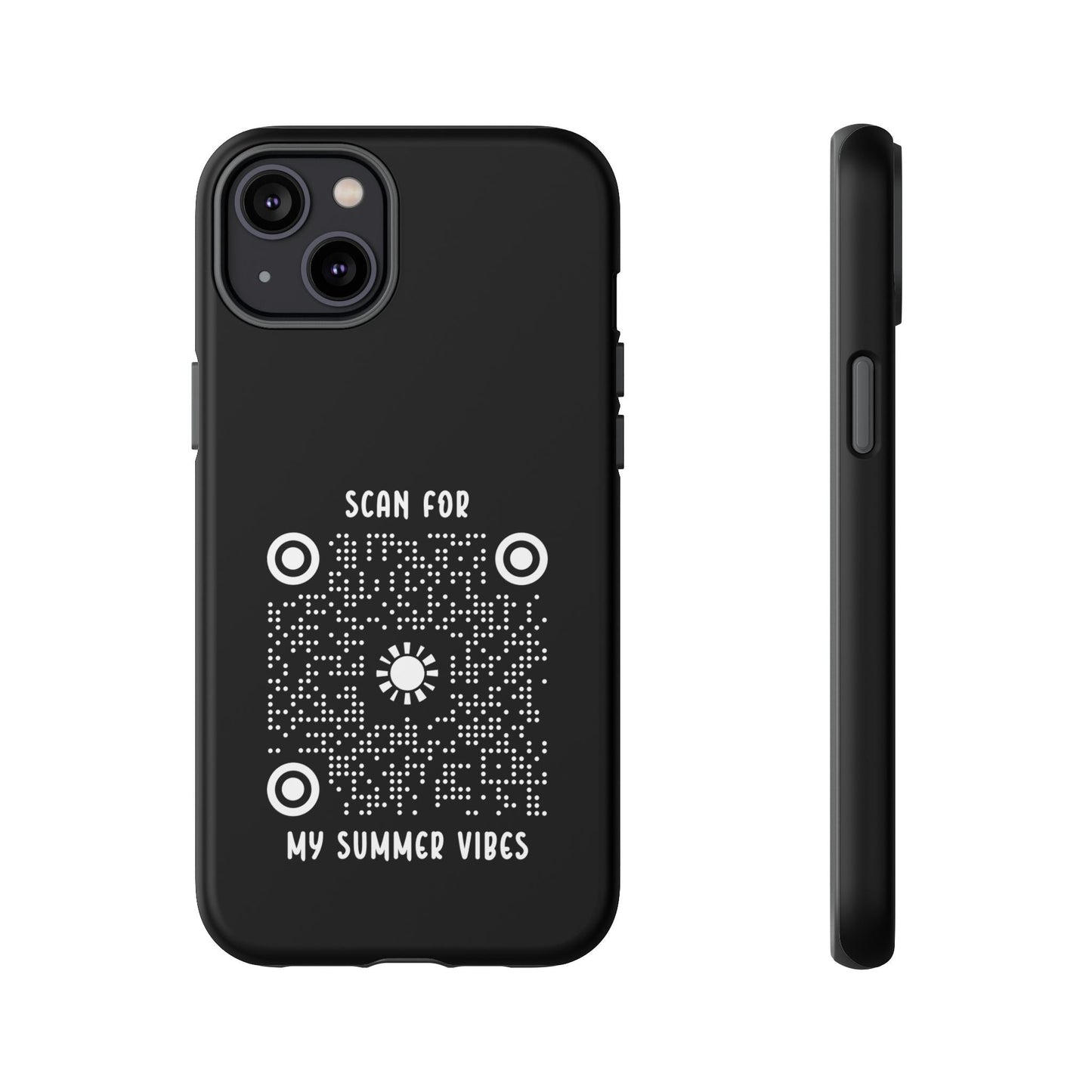 Summer – Tough Case – Black – Scan for My Summer Vibes - QR NATION