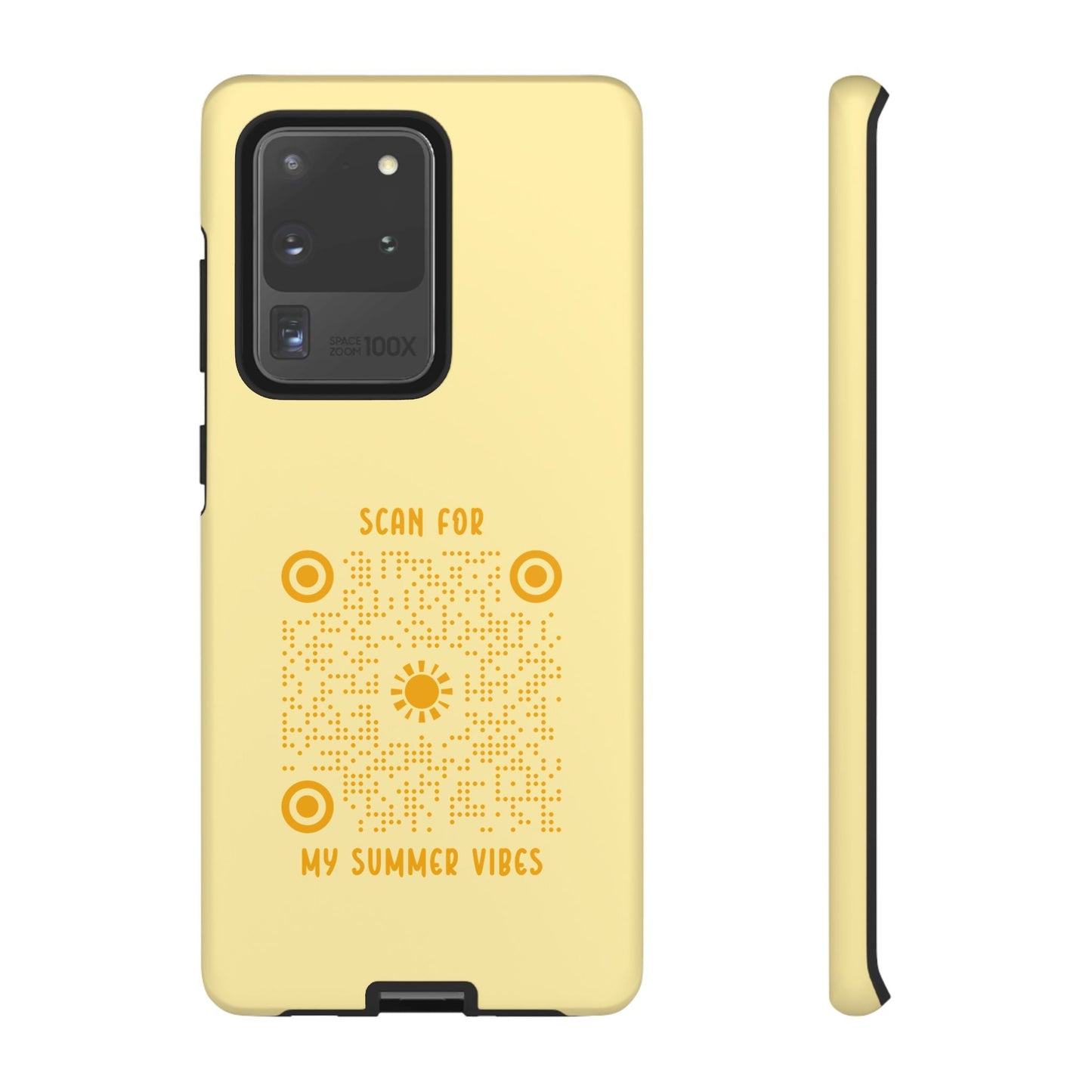 Summer – Tough Case – Yellow – Scan for My Summer Vibes - QR NATION
