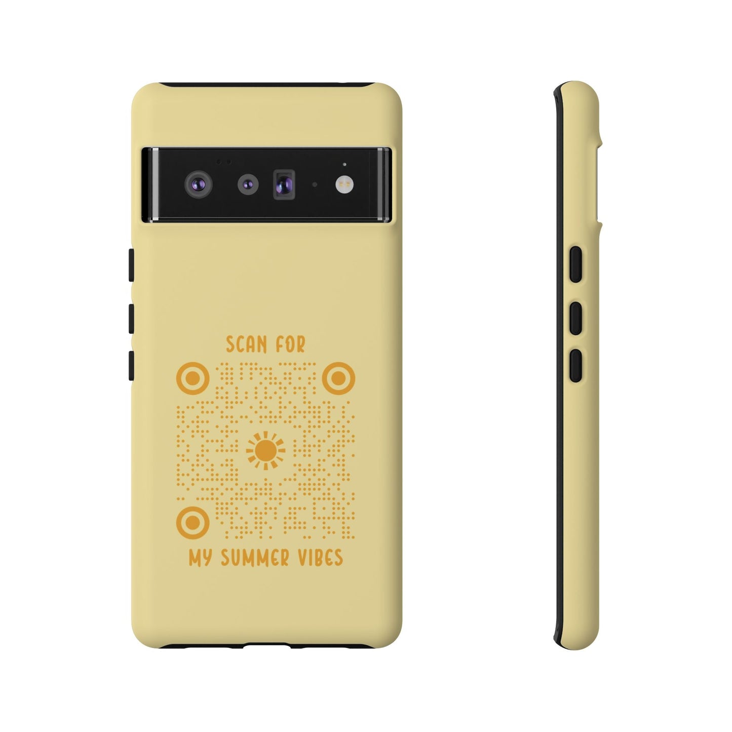 Summer – Tough Case – Yellow – Scan for My Summer Vibes - QR NATION