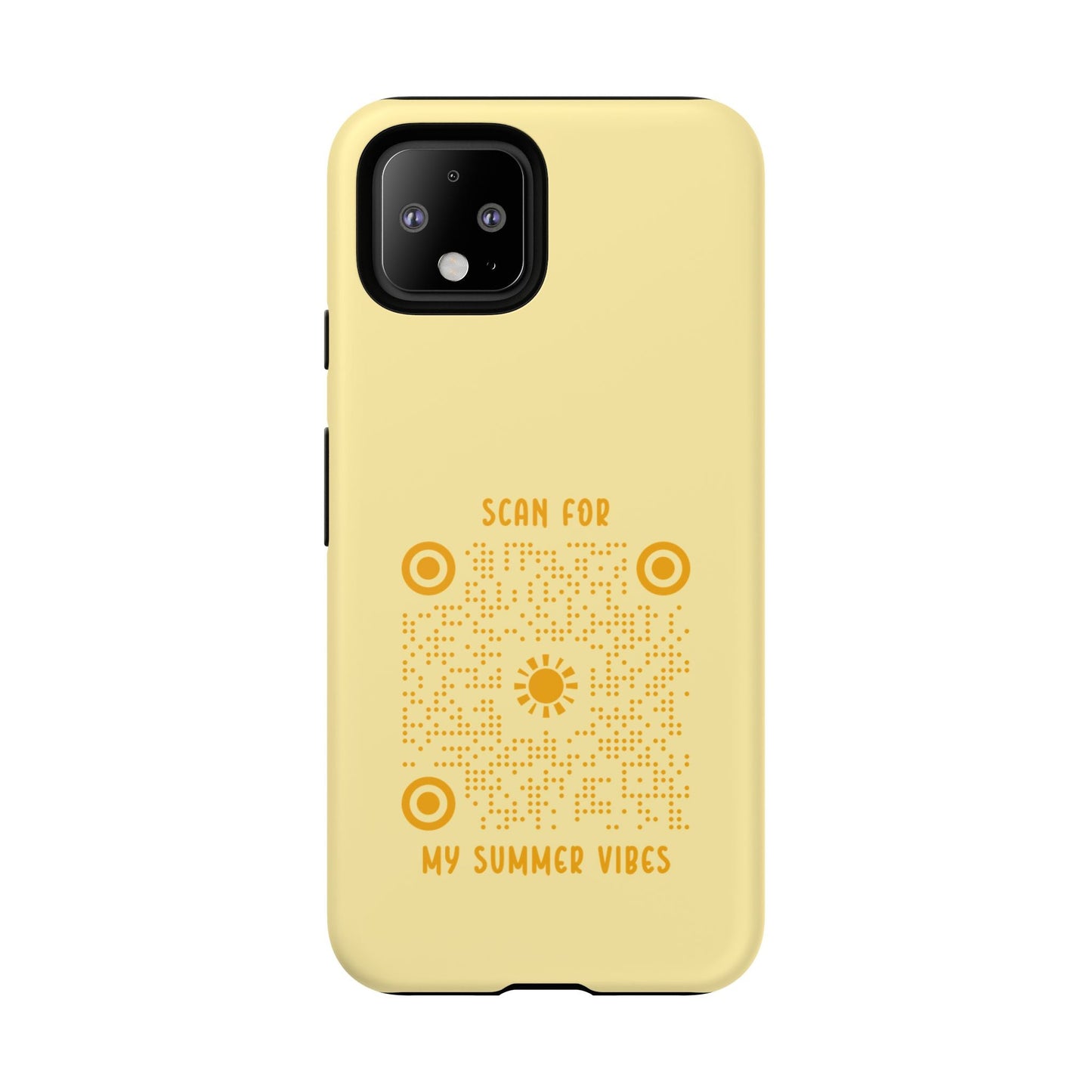 Summer – Tough Case – Yellow – Scan for My Summer Vibes - QR NATION