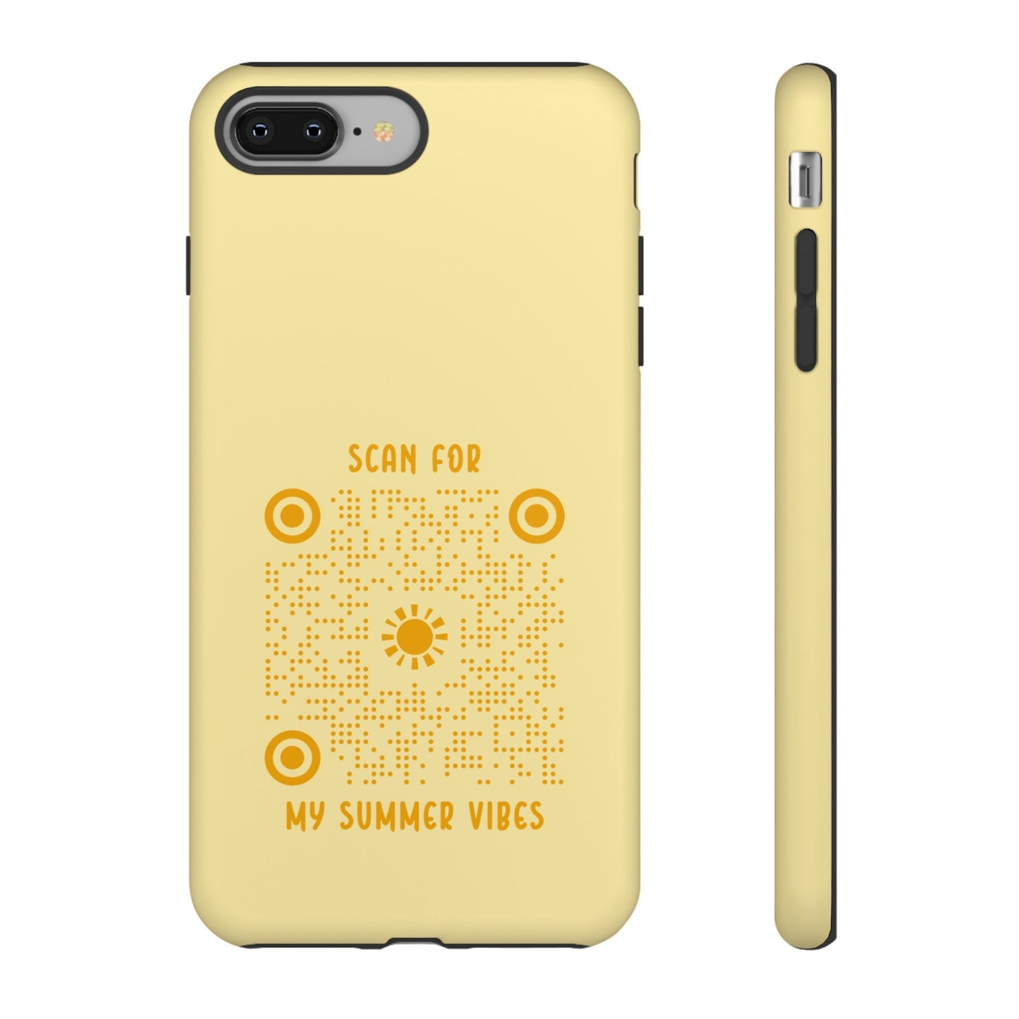 Summer – Tough Case – Yellow – Scan for My Summer Vibes - QR NATION