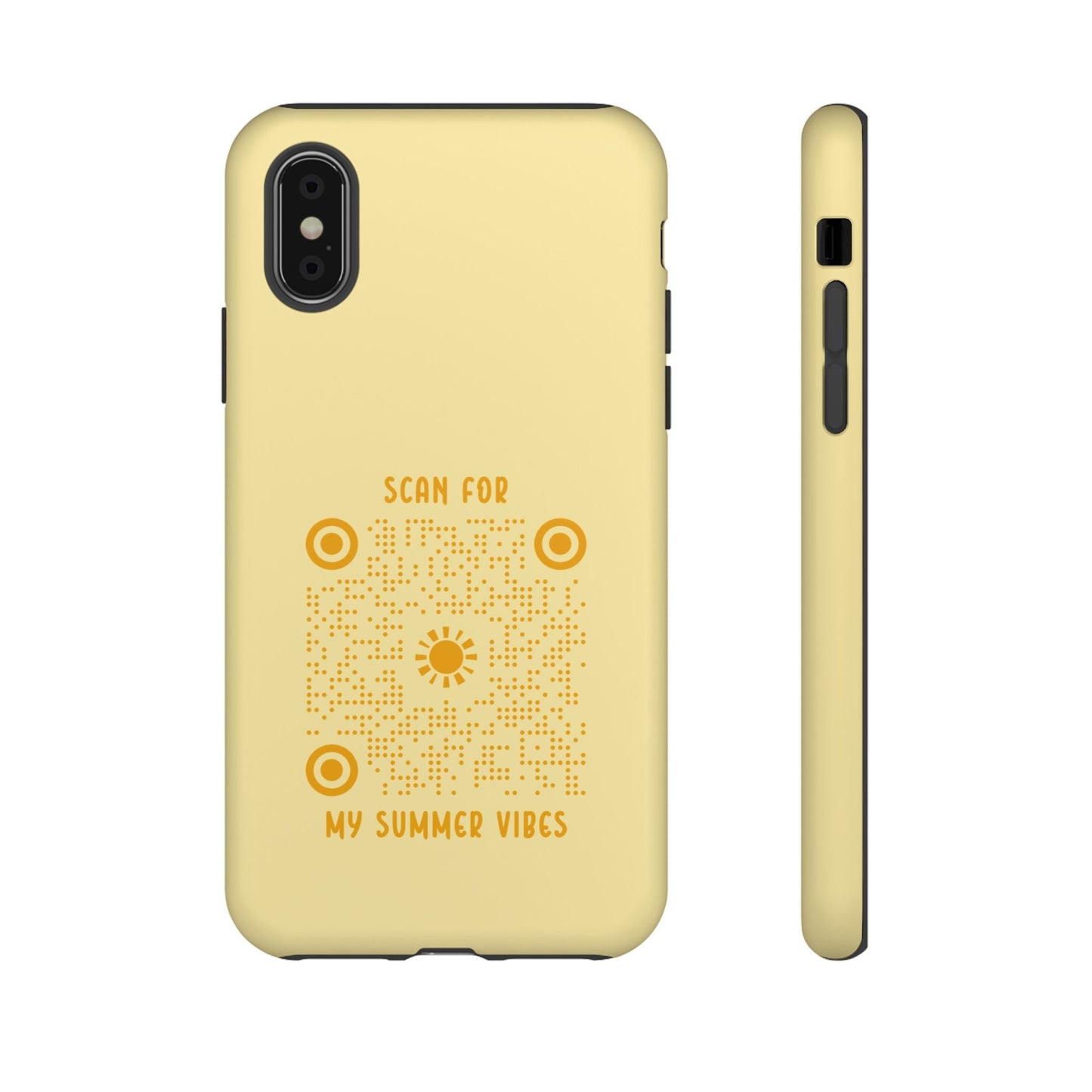 Summer – Tough Case – Yellow – Scan for My Summer Vibes - QR NATION