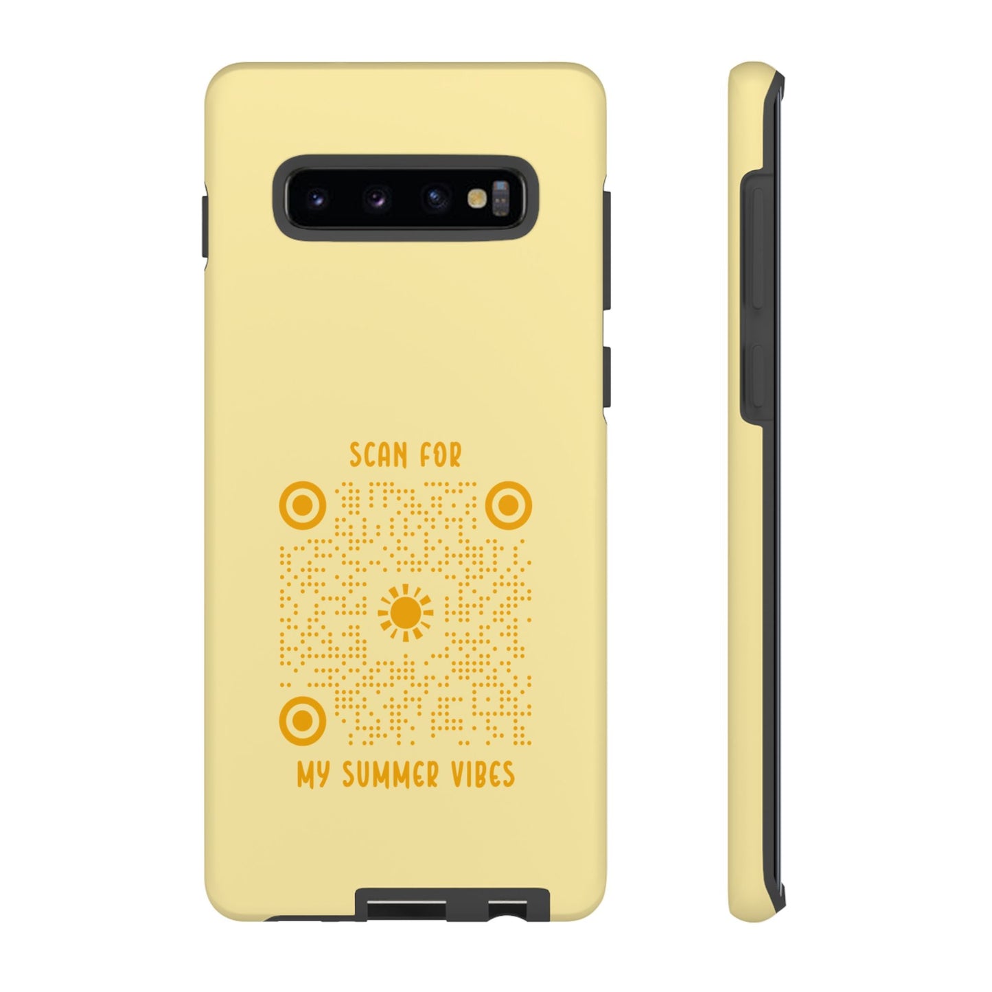 Summer – Tough Case – Yellow – Scan for My Summer Vibes - QR NATION