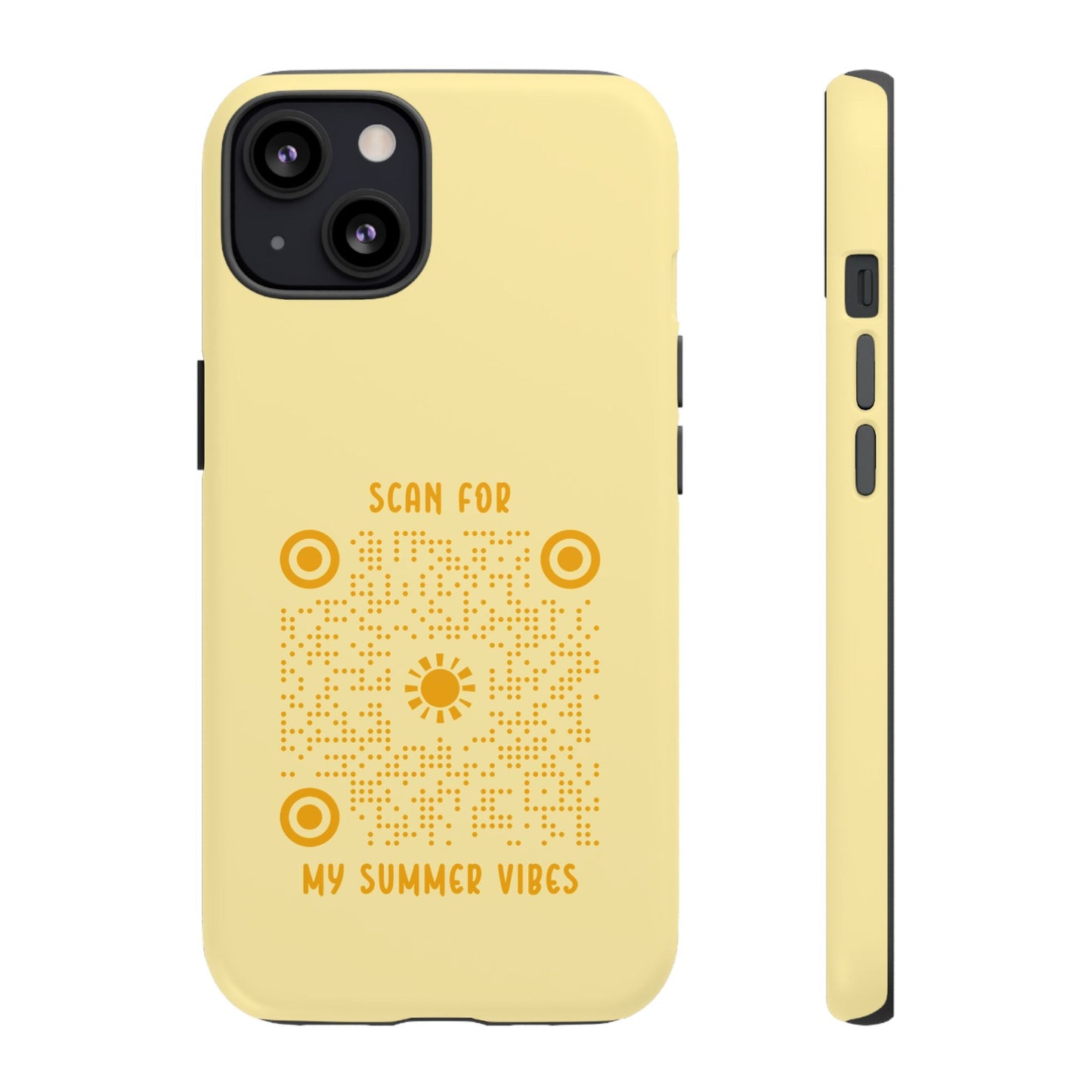 Summer – Tough Case – Yellow – Scan for My Summer Vibes - QR NATION