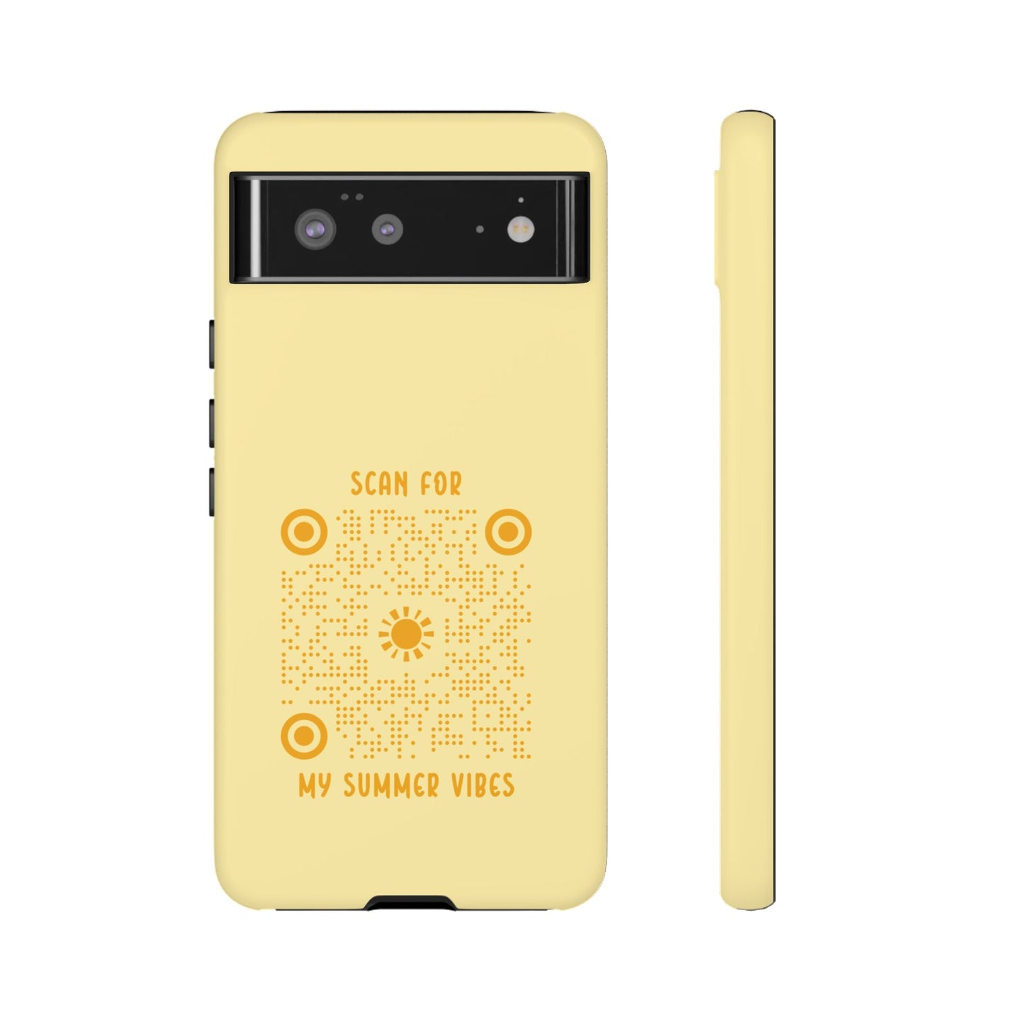 Summer – Tough Case – Yellow – Scan for My Summer Vibes - QR NATION