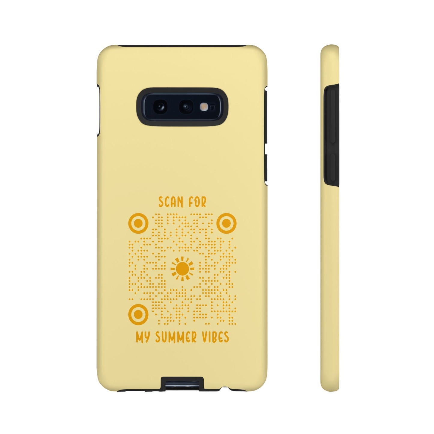 Summer – Tough Case – Yellow – Scan for My Summer Vibes - QR NATION