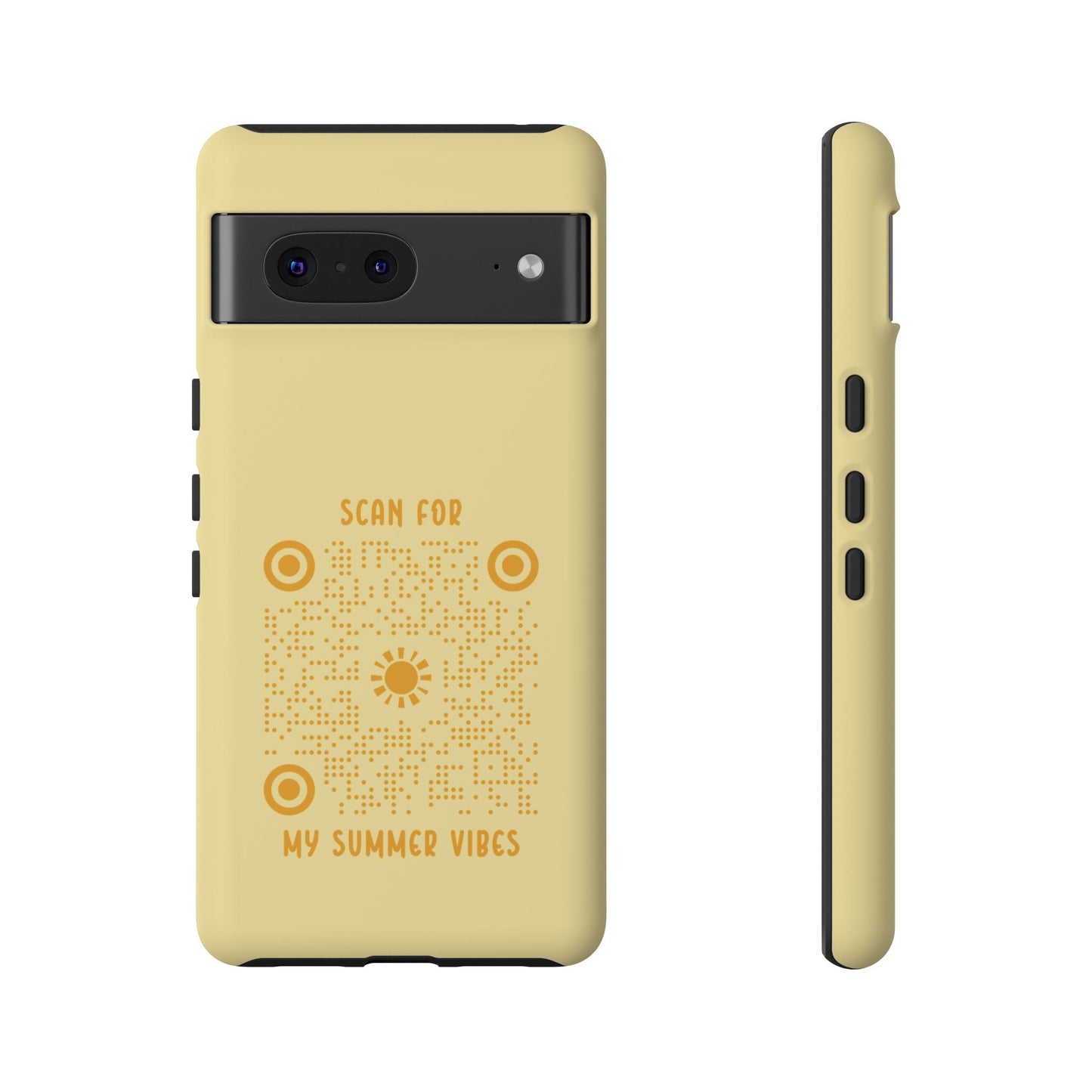 Summer – Tough Case – Yellow – Scan for My Summer Vibes - QR NATION