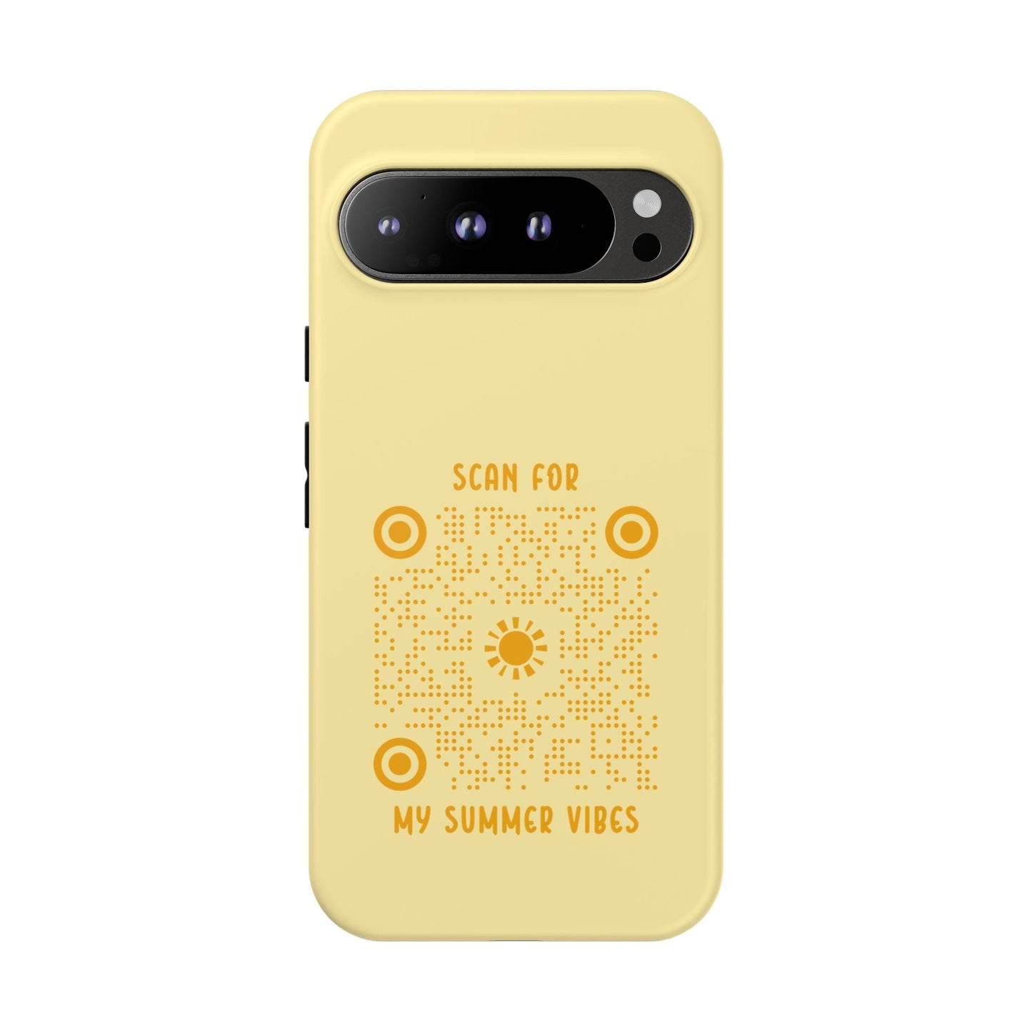 Summer – Tough Case – Yellow – Scan for My Summer Vibes - QR NATION