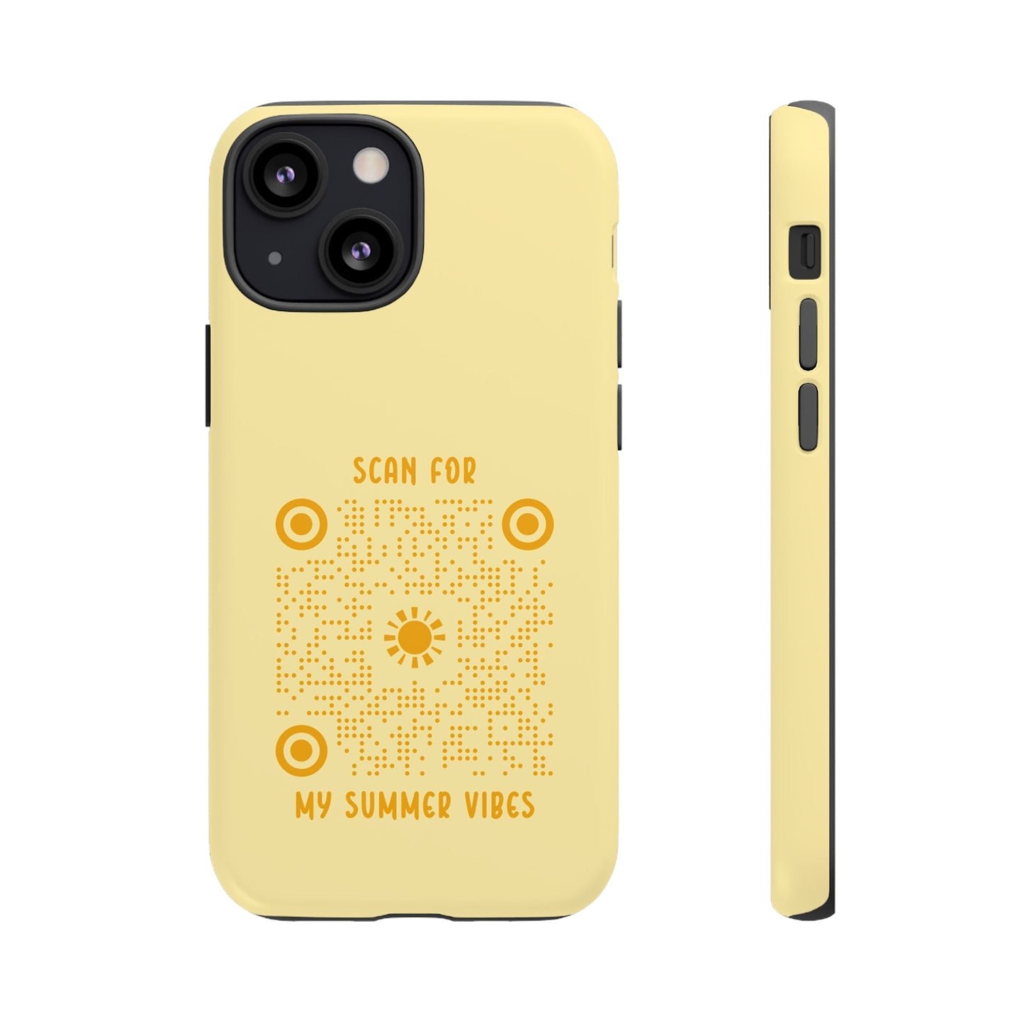 Summer – Tough Case – Yellow – Scan for My Summer Vibes - QR NATION