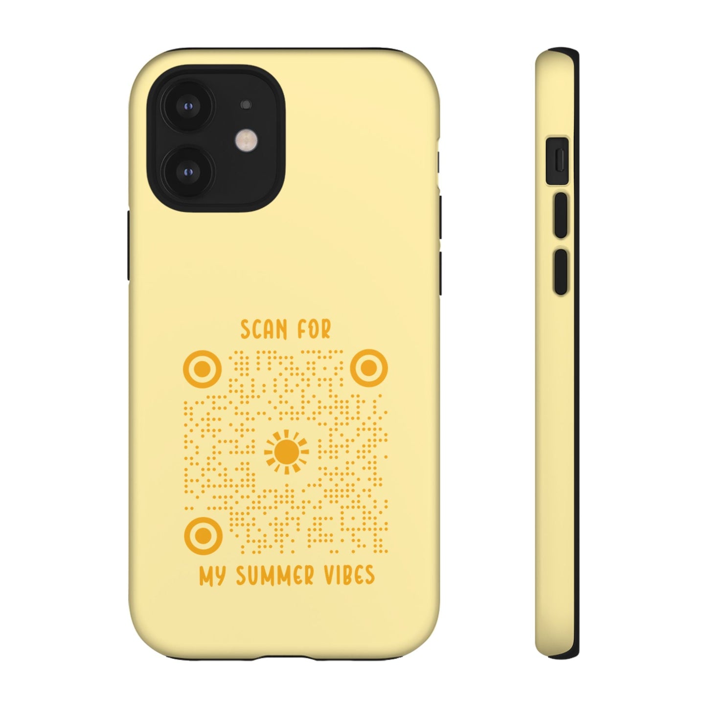 Summer – Tough Case – Yellow – Scan for My Summer Vibes - QR NATION