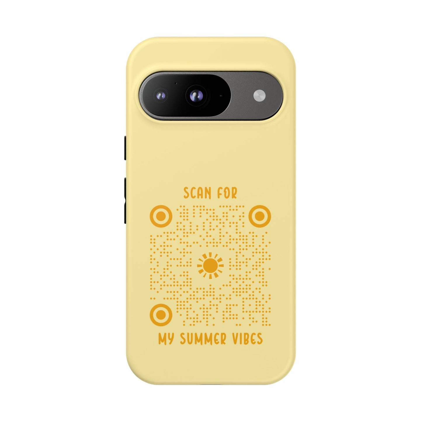 Summer – Tough Case – Yellow – Scan for My Summer Vibes - QR NATION