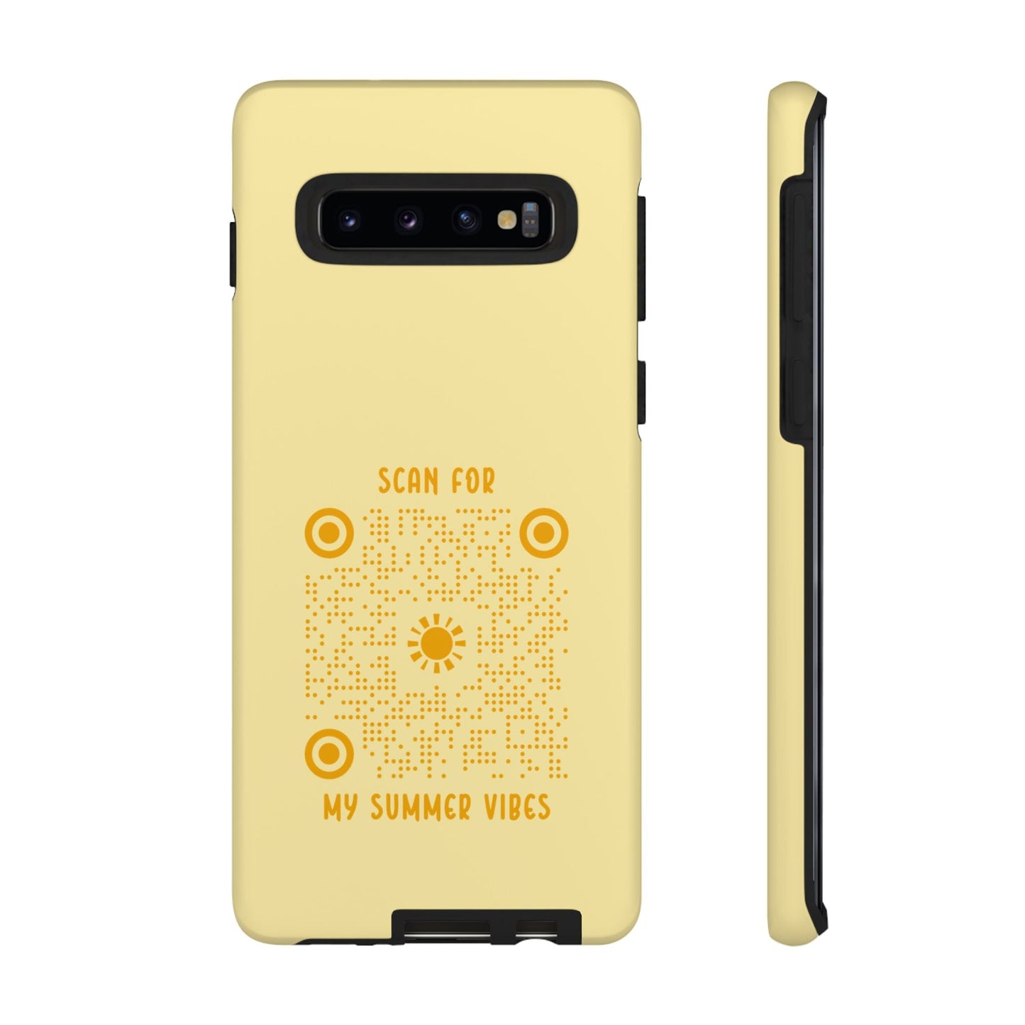 Summer – Tough Case – Yellow – Scan for My Summer Vibes - QR NATION