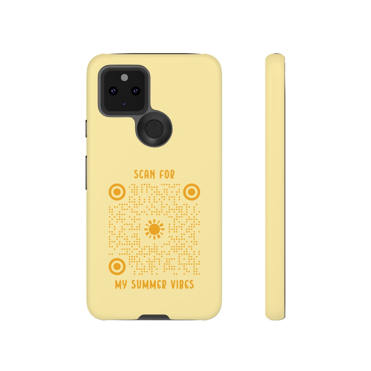 Summer – Tough Case – Yellow – Scan for My Summer Vibes - QR NATION