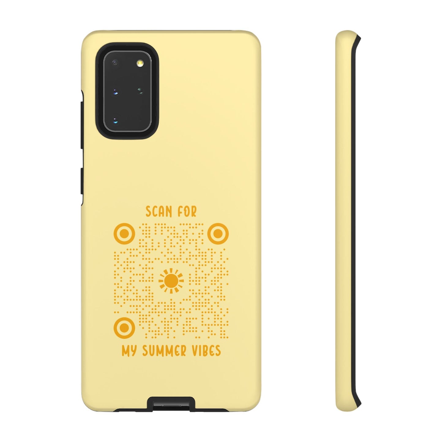 Summer – Tough Case – Yellow – Scan for My Summer Vibes - QR NATION