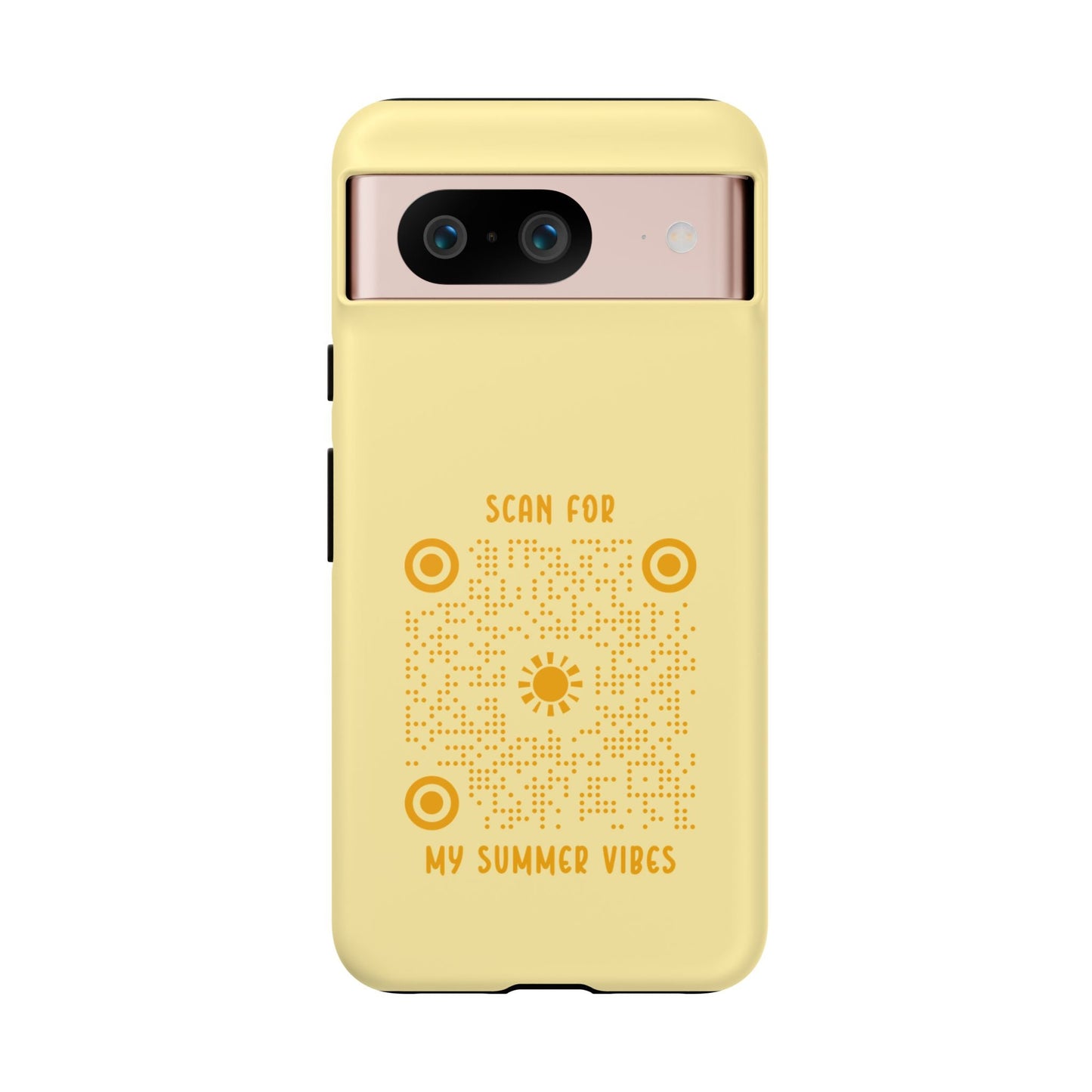Summer – Tough Case – Yellow – Scan for My Summer Vibes - QR NATION
