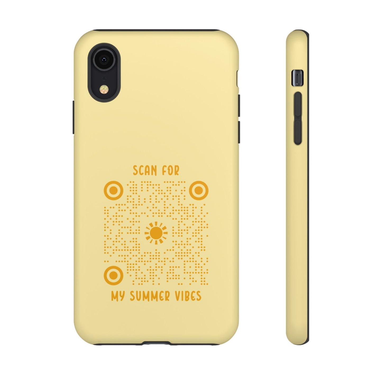 Summer – Tough Case – Yellow – Scan for My Summer Vibes - QR NATION