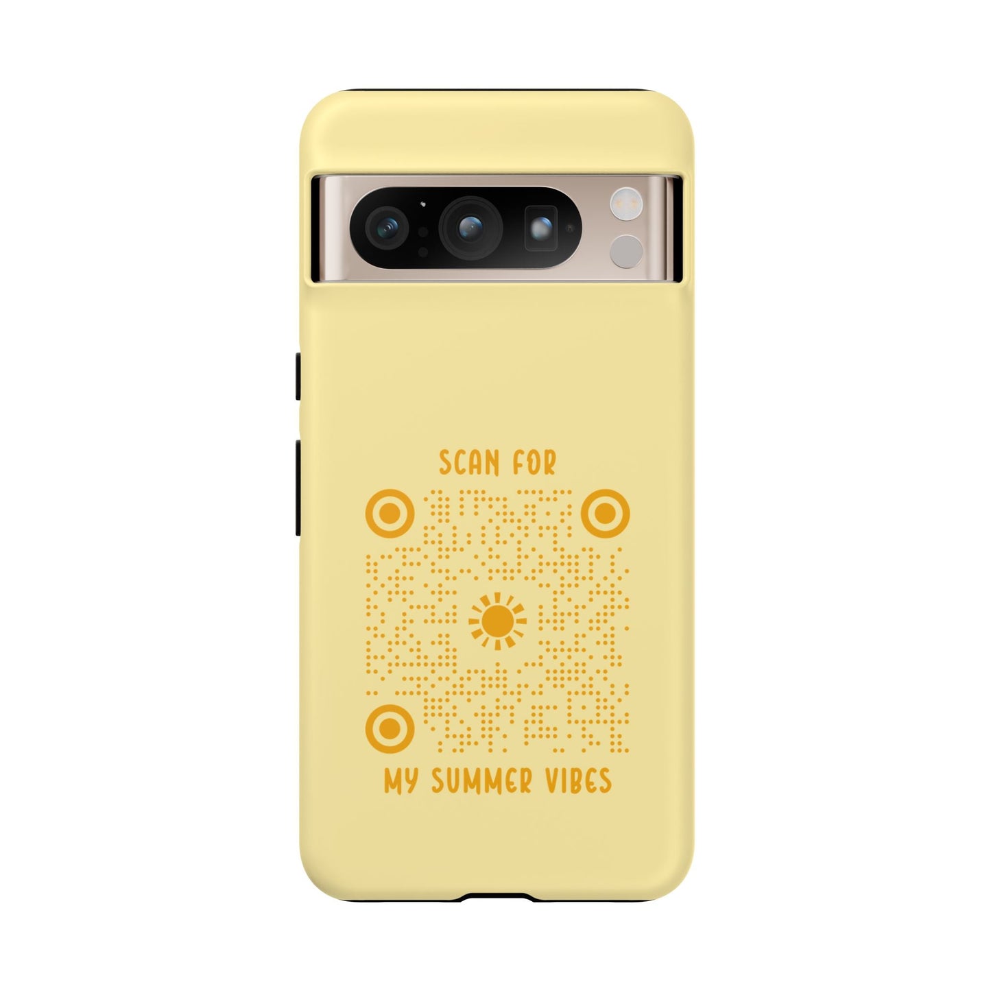 Summer – Tough Case – Yellow – Scan for My Summer Vibes - QR NATION