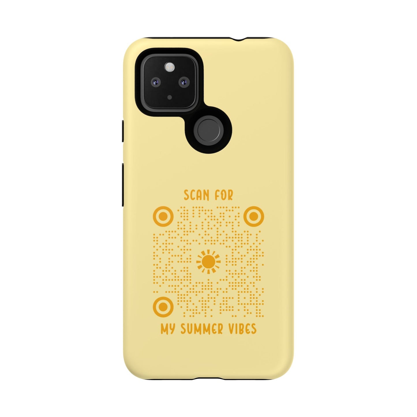 Summer – Tough Case – Yellow – Scan for My Summer Vibes - QR NATION