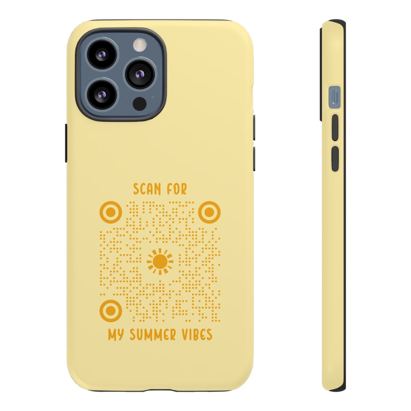Summer – Tough Case – Yellow – Scan for My Summer Vibes - QR NATION
