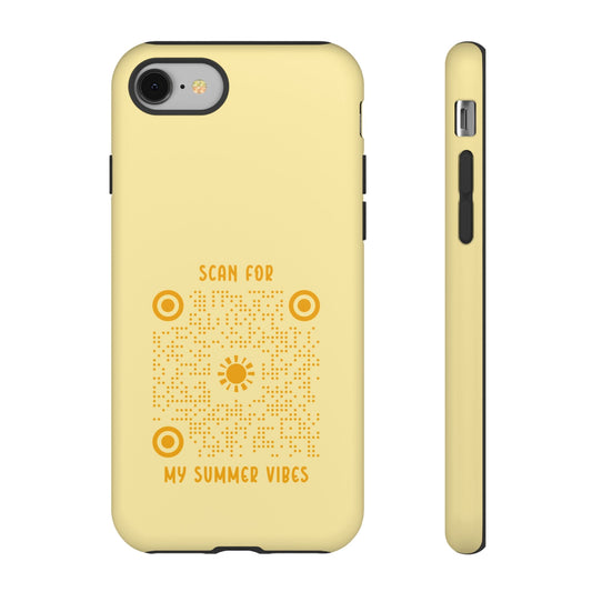 Summer – Tough Case – Yellow – Scan for My Summer Vibes - QR NATION