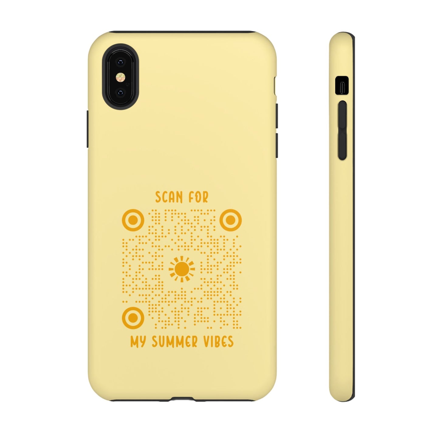 Summer – Tough Case – Yellow – Scan for My Summer Vibes - QR NATION