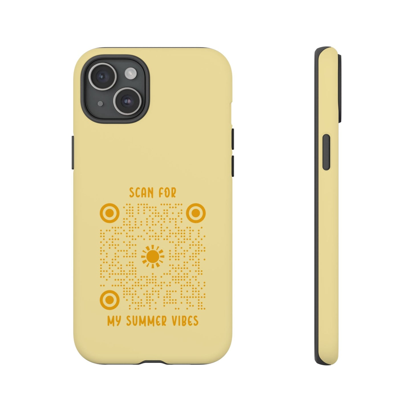 Summer – Tough Case – Yellow – Scan for My Summer Vibes - QR NATION