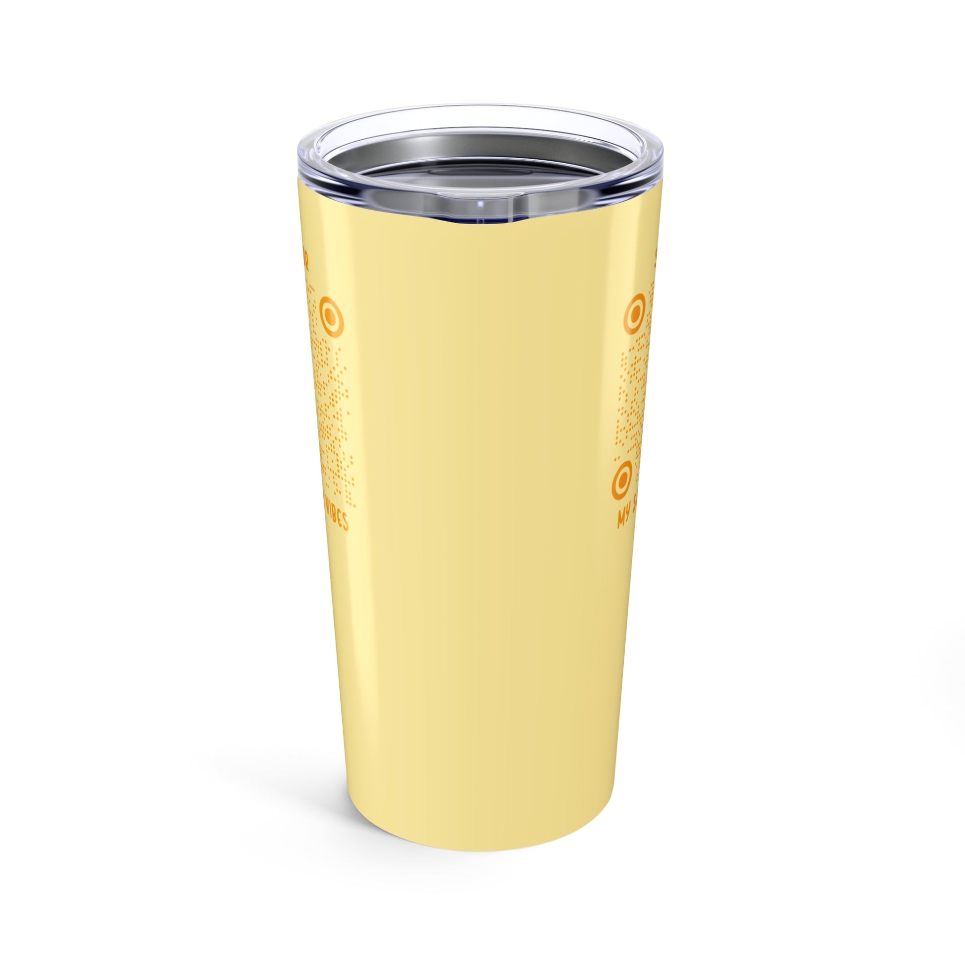 Summer – Tumbler – Yellow – Scan for My Summer Vibes - QR NATION