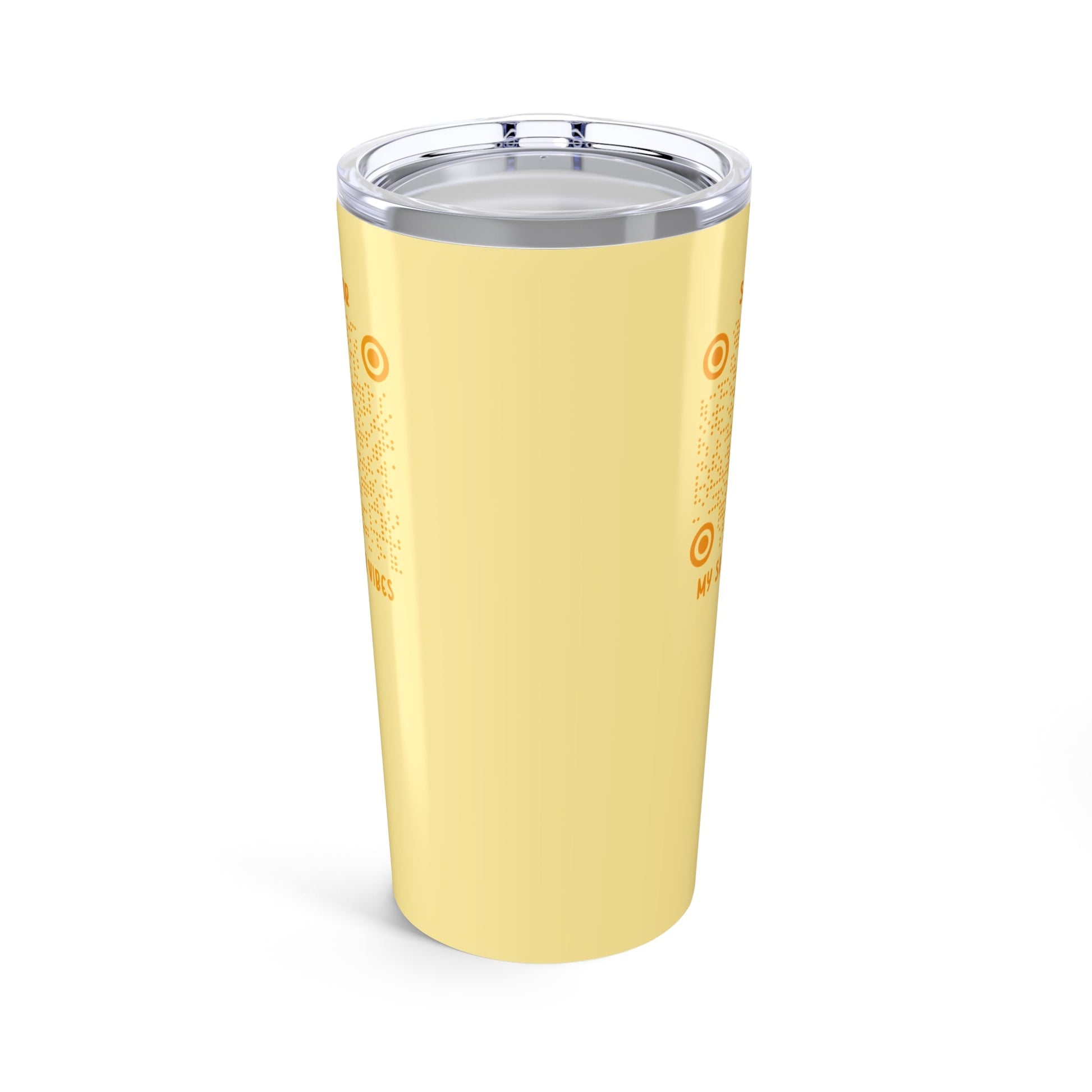 Summer – Tumbler – Yellow – Scan for My Summer Vibes - QR NATION
