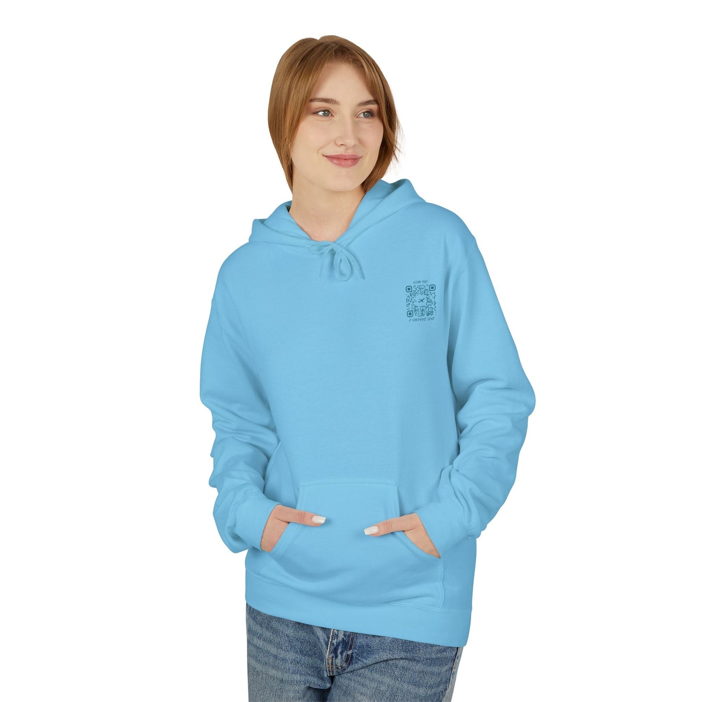Travel – Hoodie – Scan for a Surprise Spot - QR NATION