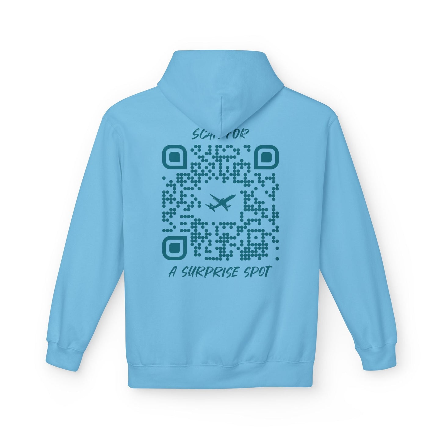 Travel – Hoodie – Scan for a Surprise Spot - QR NATION