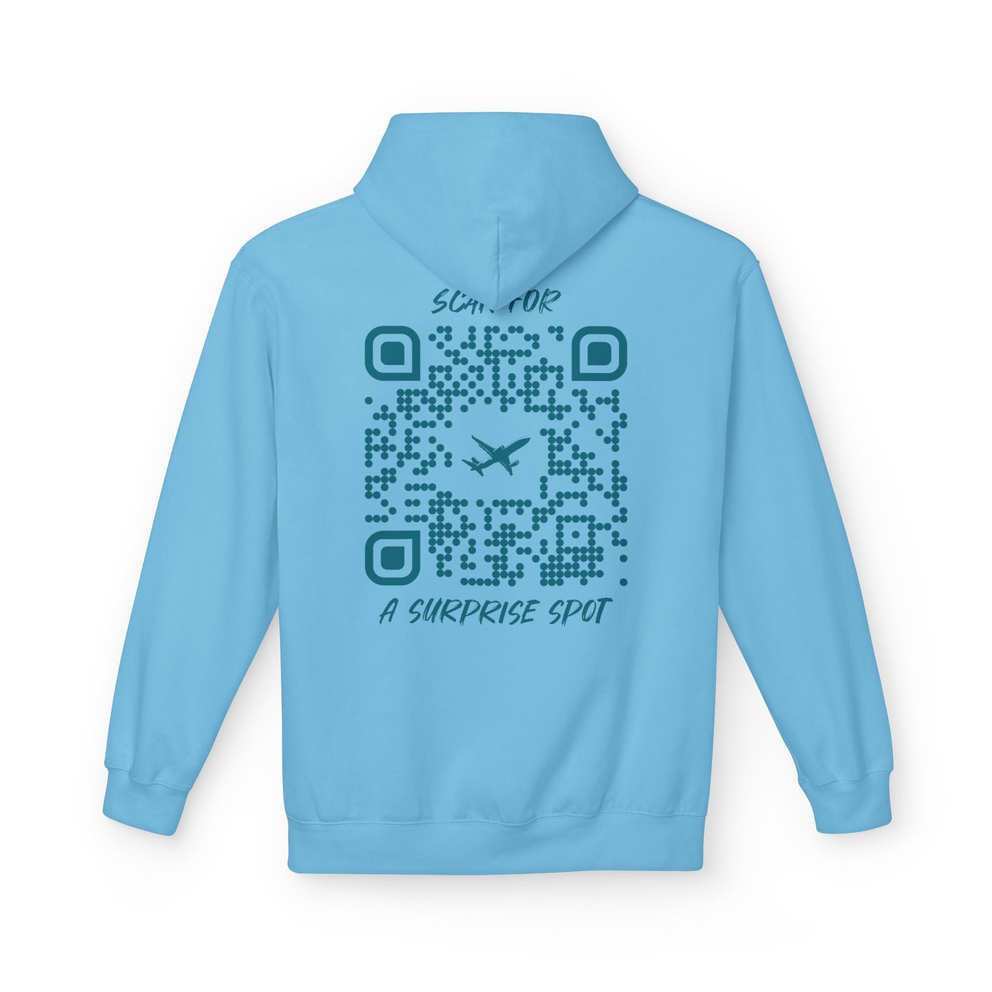 Travel – Hoodie – Scan for a Surprise Spot - QR NATION