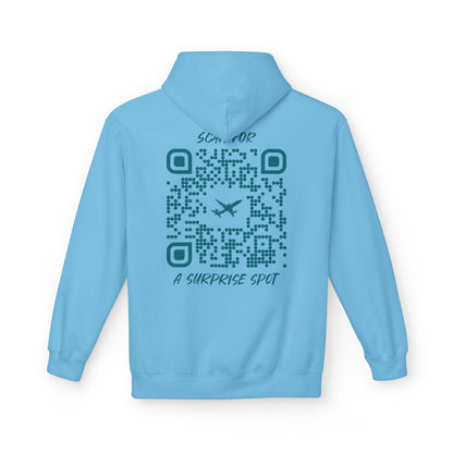 Travel – Hoodie – Scan for a Surprise Spot - QR NATION
