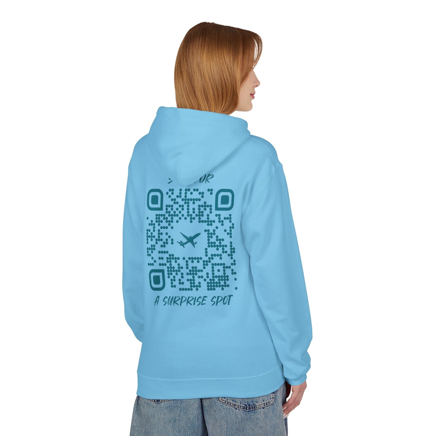 Travel – Hoodie – Scan for a Surprise Spot - QR NATION
