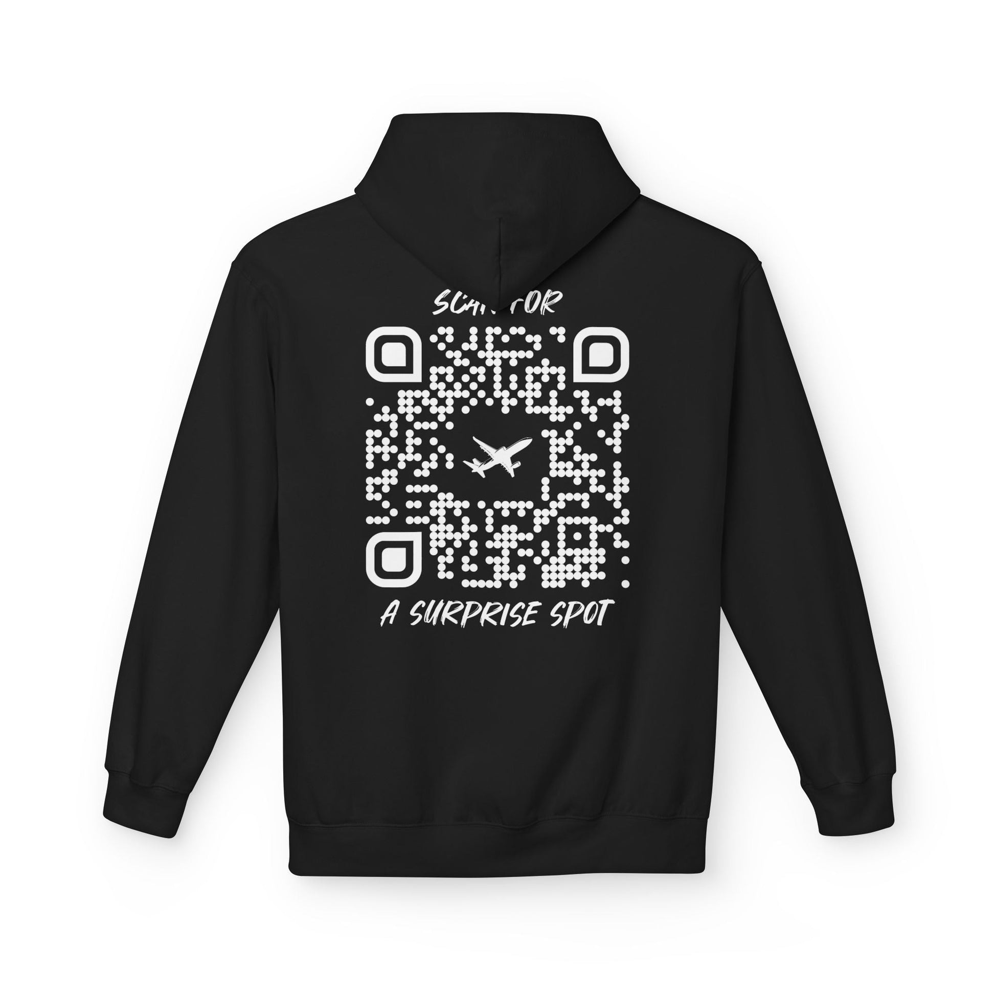 Travel – Hoodie – Scan for a Surprise Spot - QR NATION
