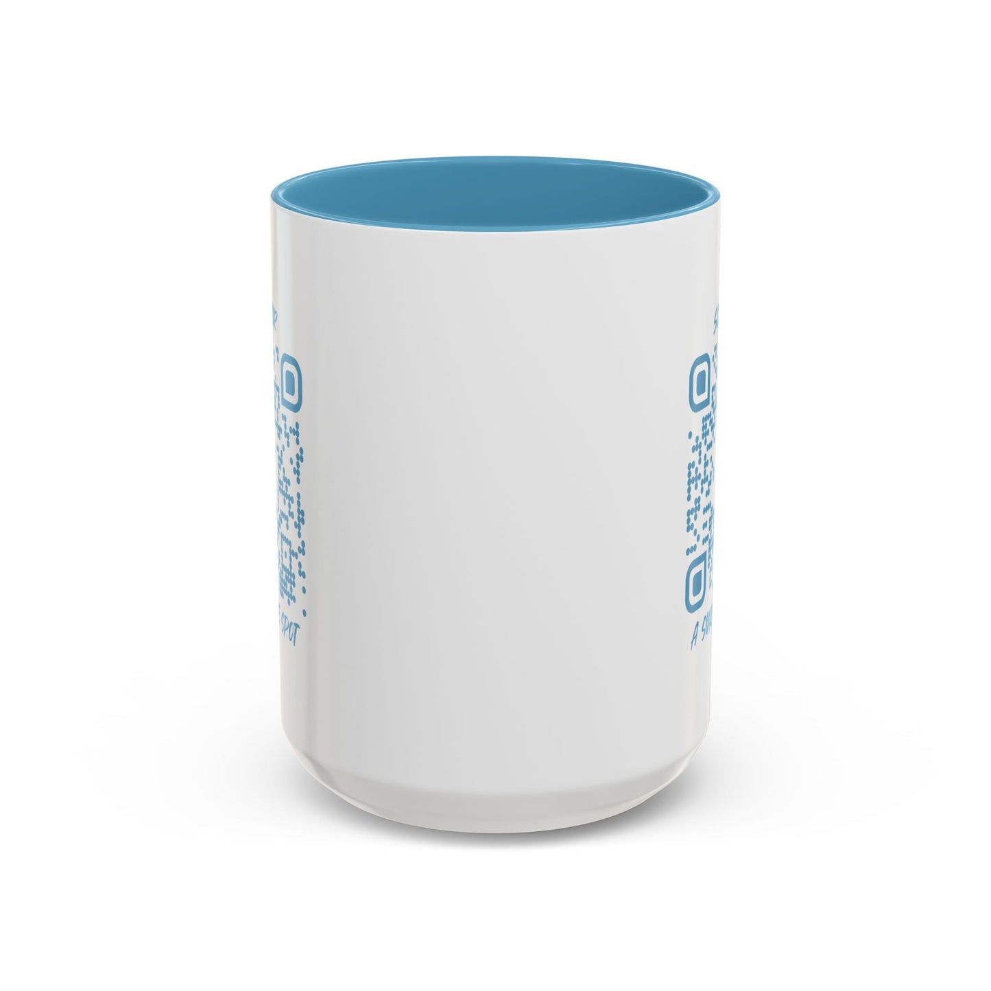 Travel – Mug – Blue – Scan for a Surprise Spot - QR NATION