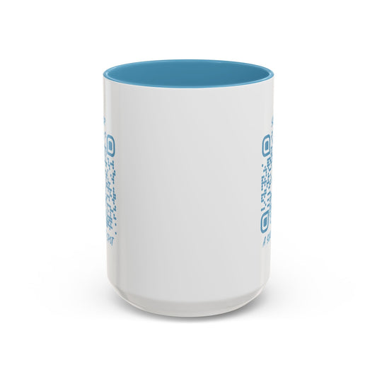 Travel – Mug – Blue – Scan for a Surprise Spot - QR NATION