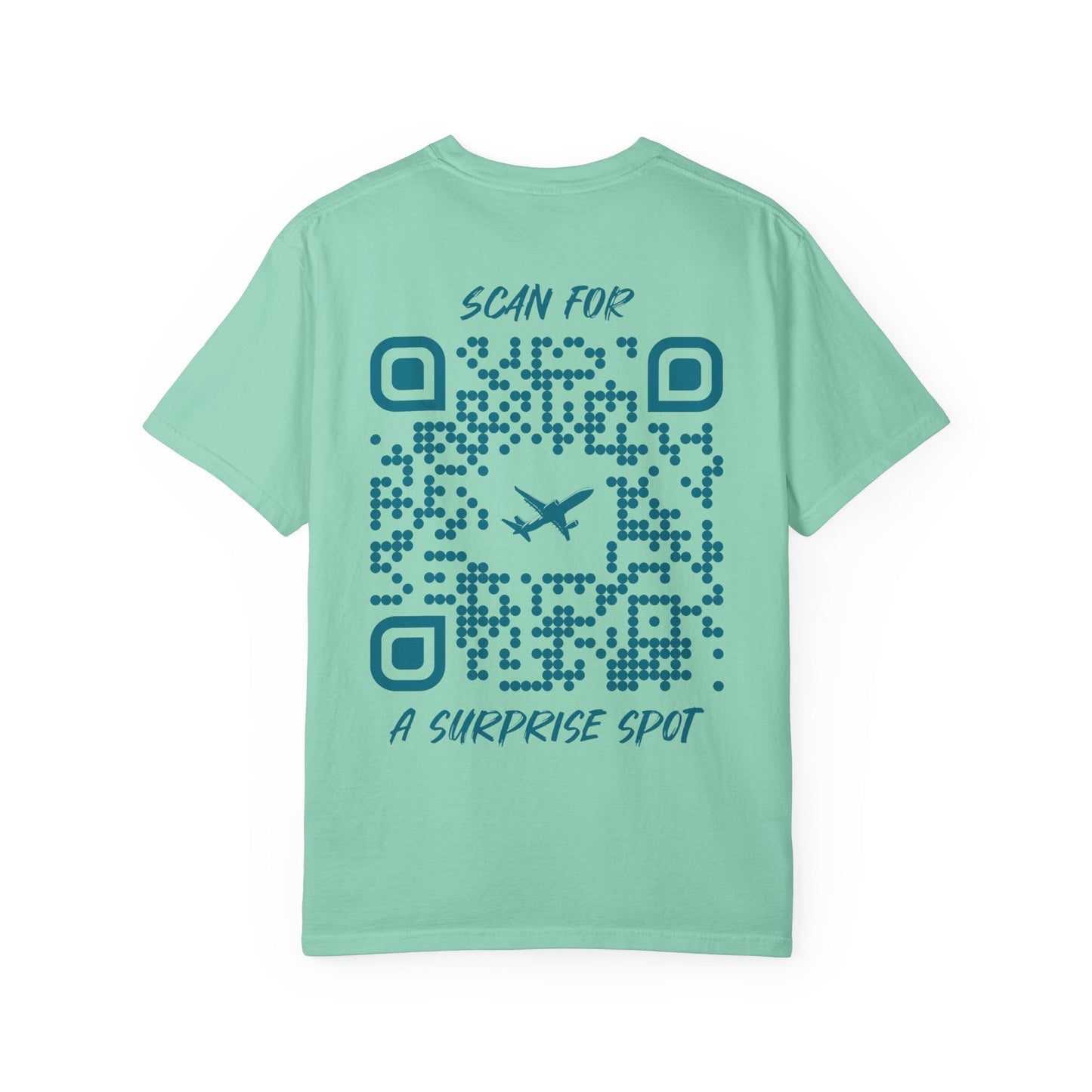 Travel – T-shirt – Scan for a Surprise Spot - QR NATION