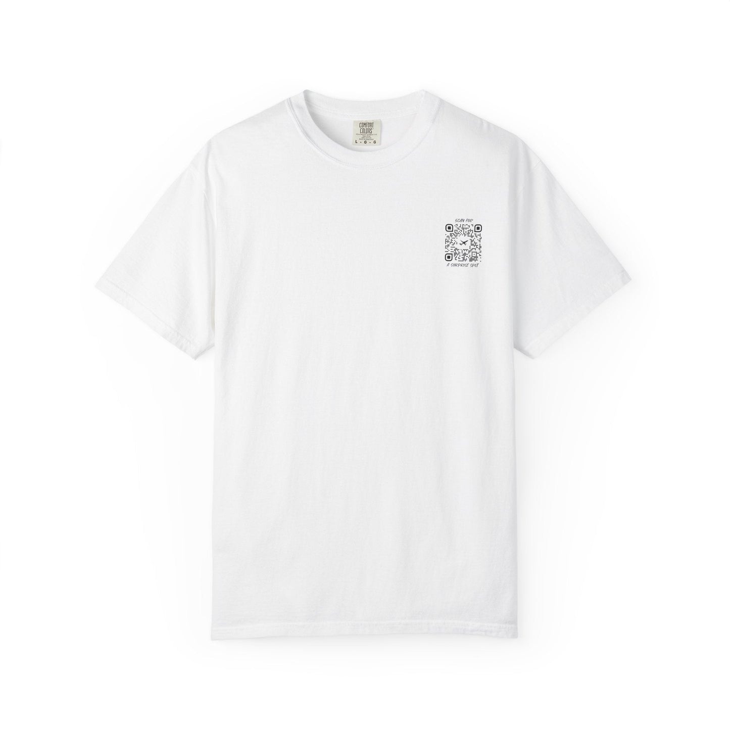 Travel – T-shirt – Scan for a Surprise Spot - QR NATION